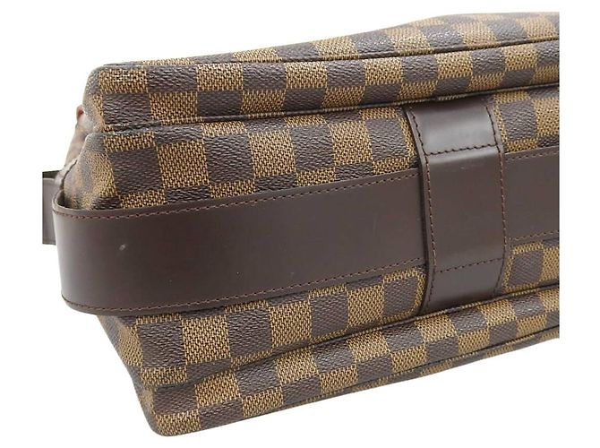 Borsa a Spalla Damier Naviglio Louis Vuitton Marrone - vista 4
