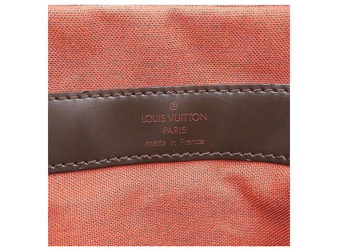 Borsa a Spalla Damier Naviglio Louis Vuitton Marrone - vista 8