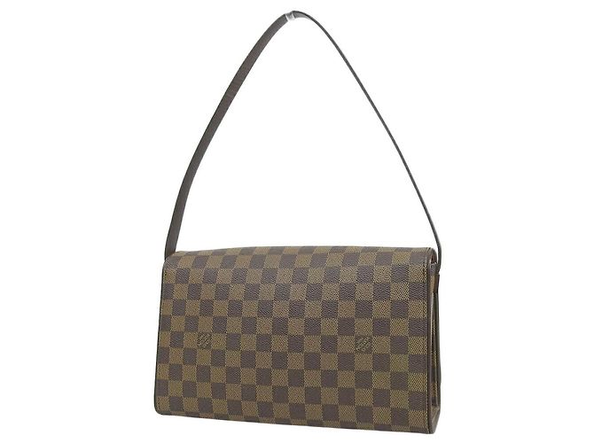 Borsa a Spalla Lunga Damier Tribeca Louis Vuitton N51160 Marrone - vista 2