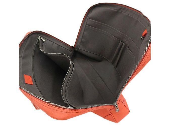 Borsa da Lavoro Damier Infini Louis Vuitton N41143 Rosso - vista 3