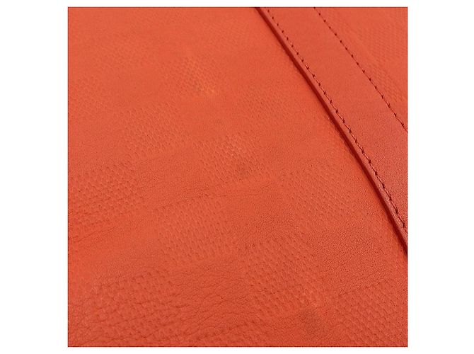 Borsa da Lavoro Damier Infini Louis Vuitton N41143 Rosso - vista 8