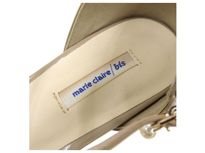 Autre Marque Décolleté in satin Marie Claire 23,5 cm Rosso - vista 10