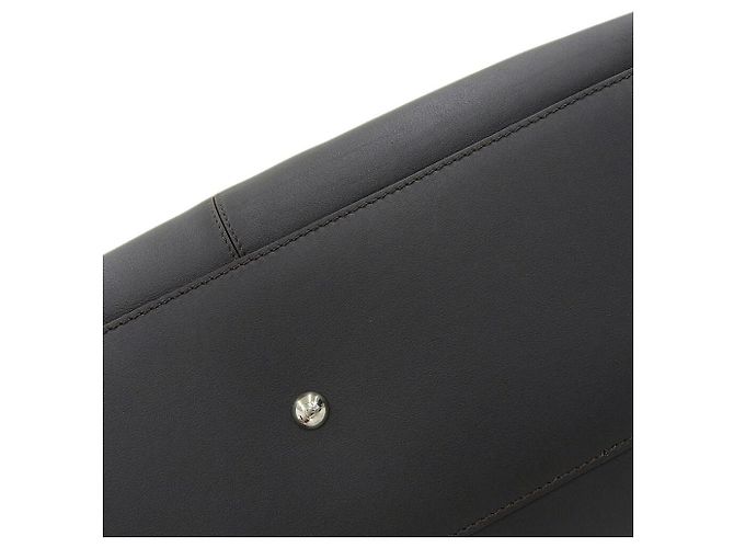 Fendi Peekaboo X-Lite Lederhandtasche Braun Dunkelbraun - Ansicht 4