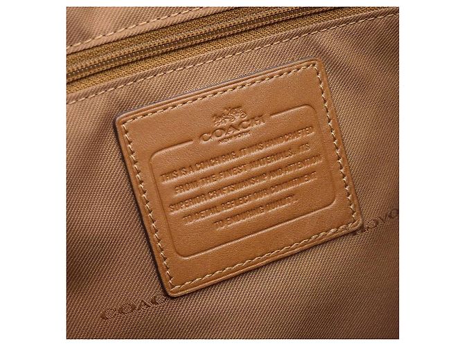 Coach Crosby Leder Tragetasche 33545 Braun - Ansicht 10
