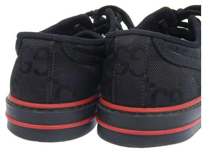 Gucci GG Canvas Tennisschuhe Schwarz - Ansicht 4
