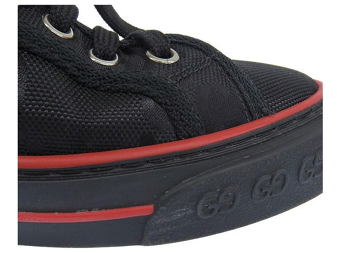 Gucci GG Canvas Tennisschuhe Schwarz - Ansicht 5