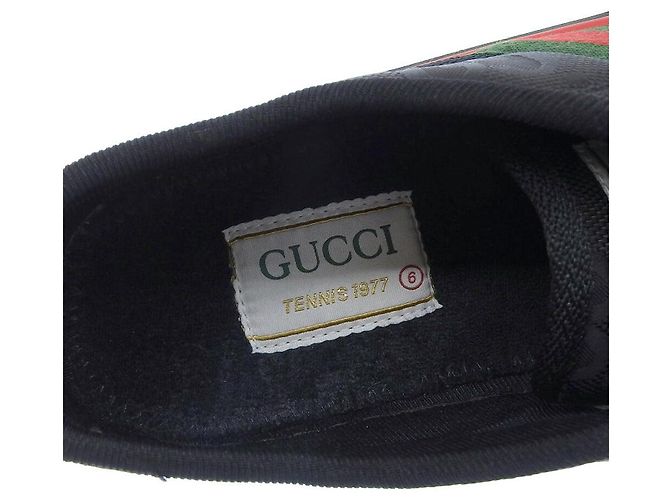 Gucci GG Canvas Tennisschuhe Schwarz - Ansicht 9