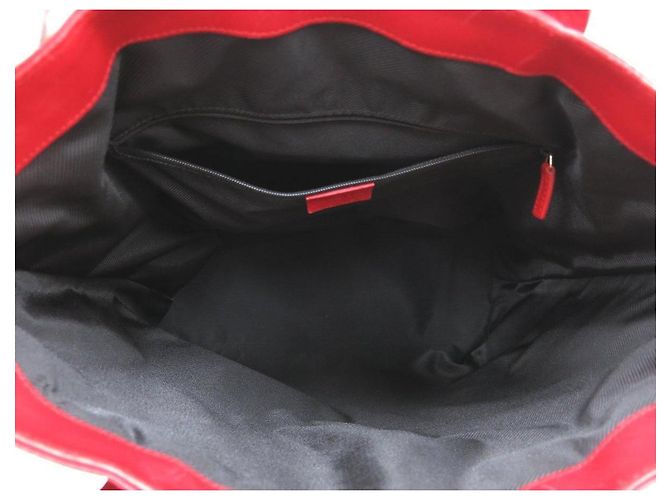 Marmont Gucci GG Leder- und Canvas-Shopper
Modellnummer: 0021121 - Rot Beige - Ansicht 7
