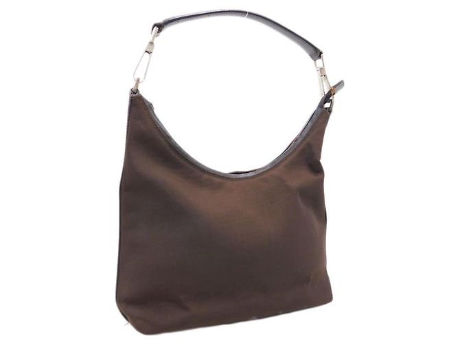 Borsa Gucci Jackie marrone in tessuto - vista 2