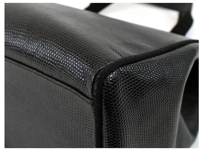 Borsa Salvatore Ferragamo Gancini in pelle nera Nero - vista 5