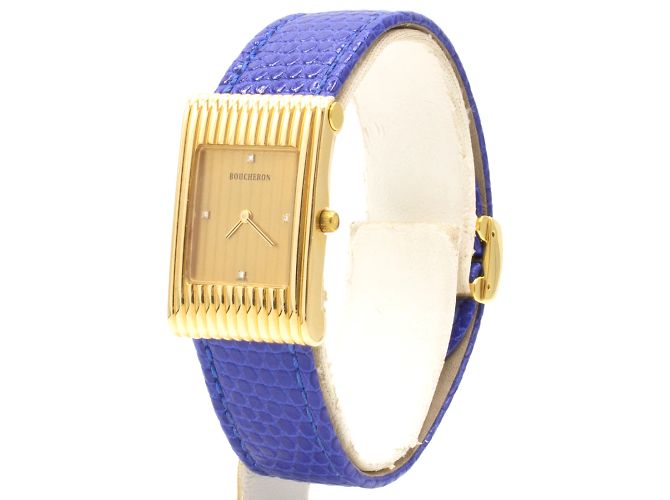 Boucheron Uhr, Modell Reflet. Golden - Ansicht 2