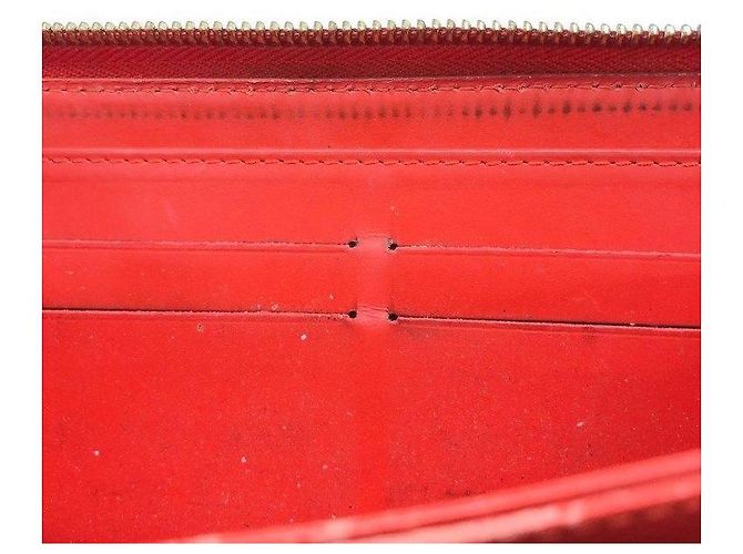 Carteras Louis Vuitton Vernis Zippy Roja - vista 6