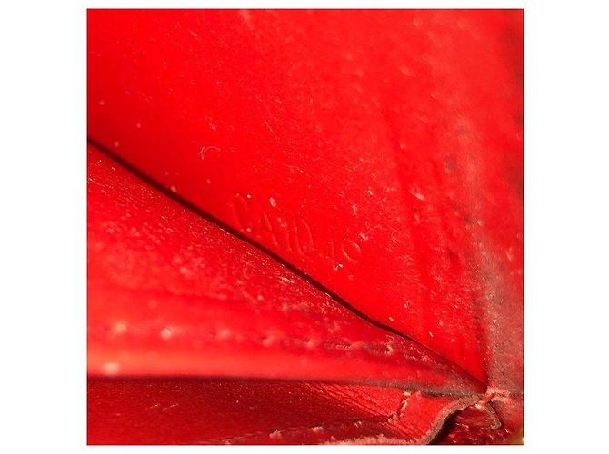 Carteras Louis Vuitton Vernis Zippy Roja - vista 8