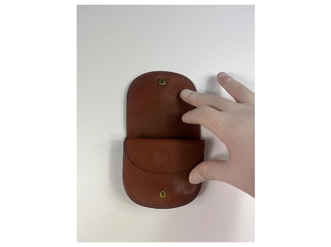 Louis Vuitton Monogram Canvas Münzbeutel Braun - Ansicht 3