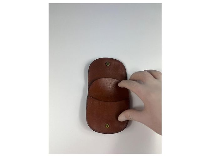Louis Vuitton Monogram Canvas Münzbeutel Braun - Ansicht 4