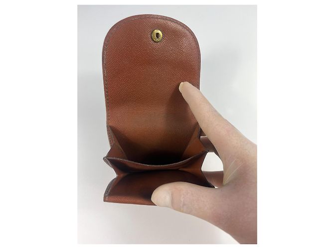 Louis Vuitton Monogram Canvas Münzbeutel Braun - Ansicht 5