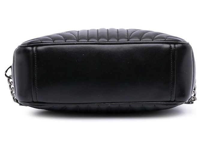 Bolso de cámara Diagramme de piel de ternera suave negra de Prada - vista 3