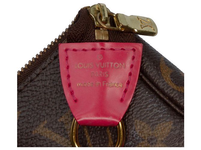 Mini Pochette Accessoires Vivienne Natale in Monogramma Marrone Louis Vuitton - vista 5