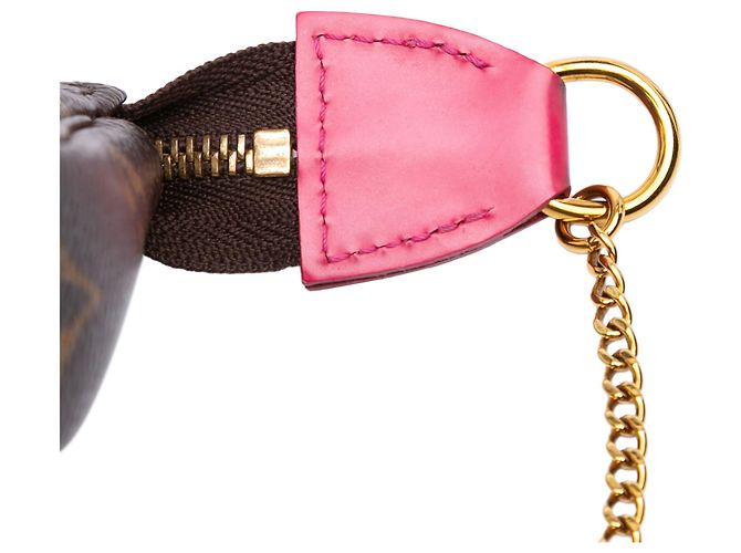 Mini Pochette Accessoires Vivienne Natale in Monogramma Marrone Louis Vuitton - vista 8