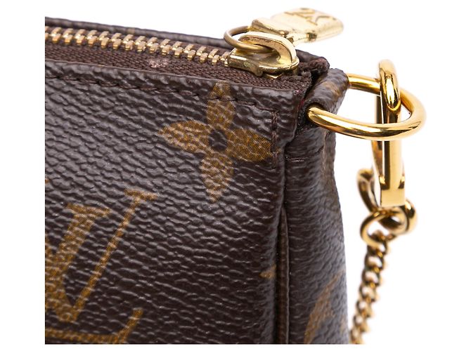 Mini Pochette Accessoires Vivienne Natale in Monogramma Marrone Louis Vuitton - vista 9