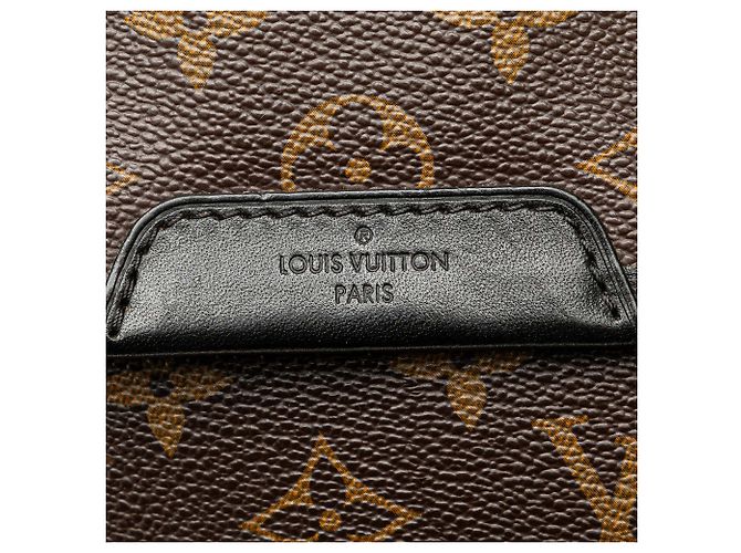 Borsa Bass PM Monogram Macassar Marrone Louis Vuitton - vista 6