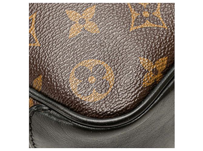 Borsa Bass PM Monogram Macassar Marrone Louis Vuitton - vista 7