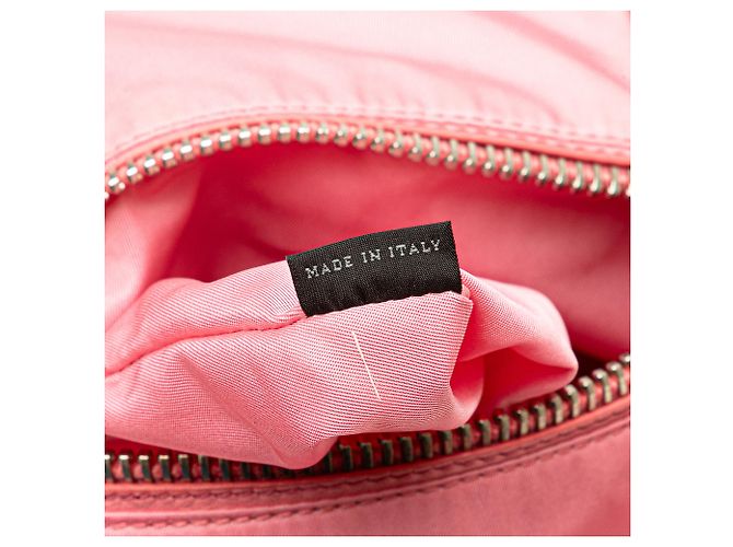 Borsa satchel reversibile Prada Pink Tessuto Rosa - vista 6