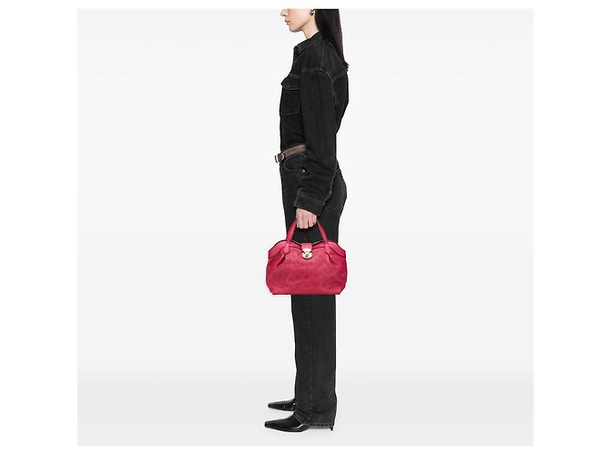 Louis Vuitton Monogram Mahina Cirrus PM Rosso - vista 11