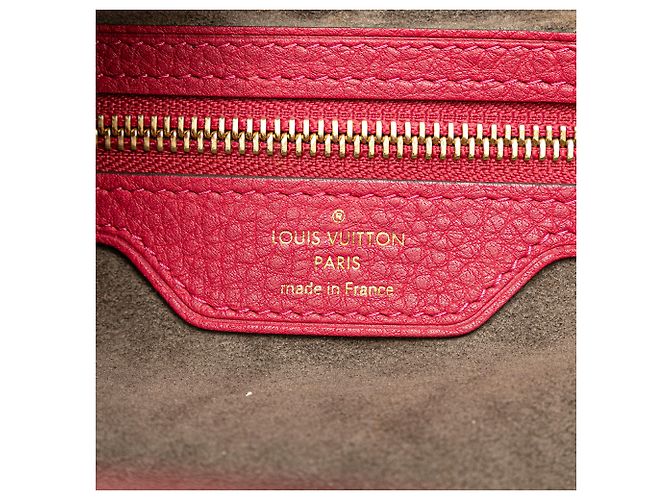Louis Vuitton Monogram Mahina Cirrus PM Rosso - vista 6