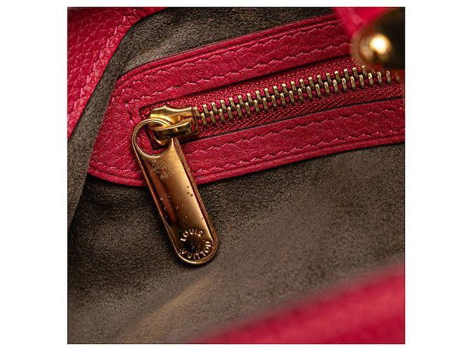 Louis Vuitton Monogram Mahina Cirrus PM Rosso - vista 7
