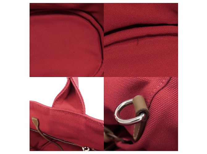Bolso Tote Canapa de Prada Roja - vista 7