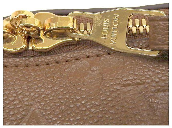 Borsa Tote Lumineuse PM Monogram Empreinte Louis Vuitton M94323 Marrone - vista 6