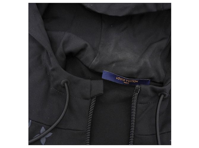Parka Monogram Louis Vuitton Negra S Negro - vista 3