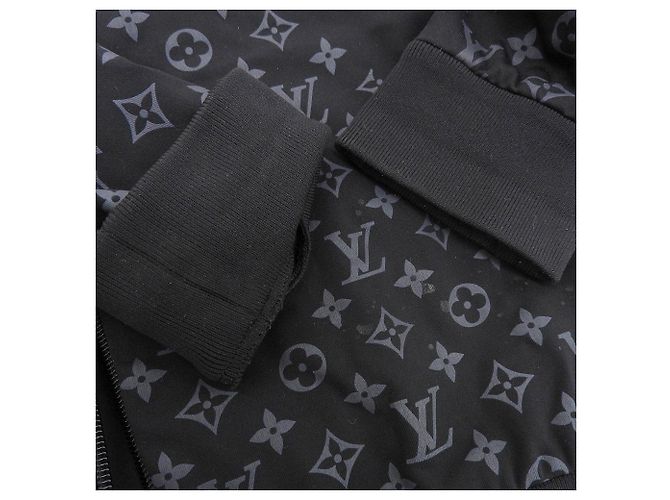 Parka Monogram Louis Vuitton Negra S Negro - vista 4