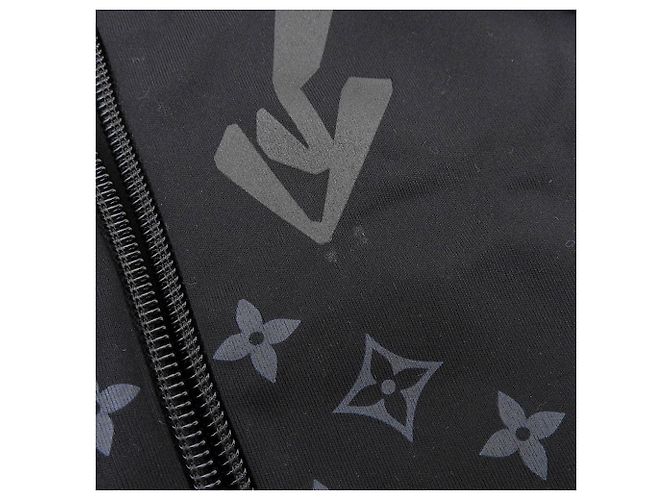 Parka Monogram Louis Vuitton Negra S Negro - vista 5