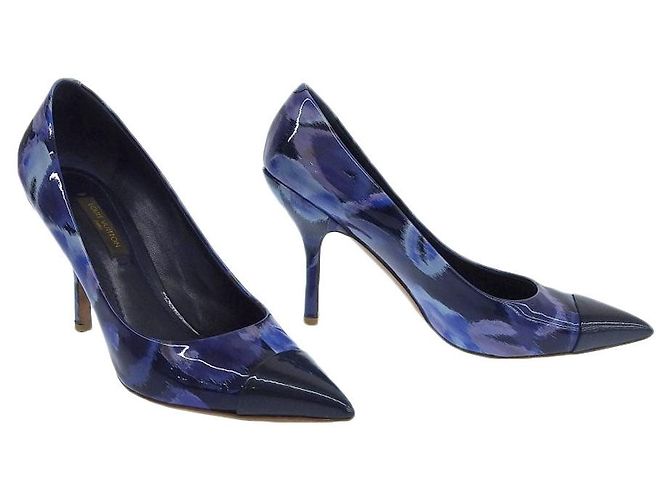 Décolleté floreali navy Louis Vuitton Blu Blu navy - vista 2