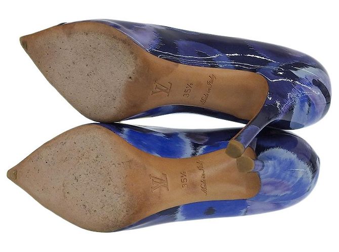 Décolleté floreali navy Louis Vuitton Blu Blu navy - vista 5