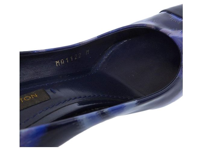 Décolleté floreali navy Louis Vuitton Blu Blu navy - vista 6