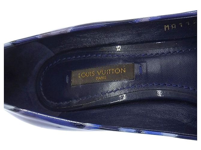 Décolleté floreali navy Louis Vuitton Blu Blu navy - vista 7