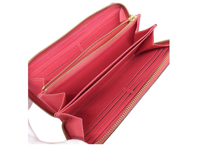 Zippy Geldbörse Monogram Vernis Louis Vuitton Pink - Ansicht 3