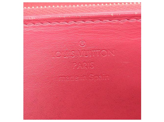 Zippy Geldbörse Monogram Vernis Louis Vuitton Pink - Ansicht 9