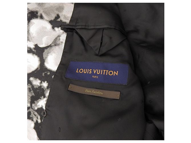 Chaqueta Louis Vuitton Arcoíris Negro Gris Castaño - vista 6
