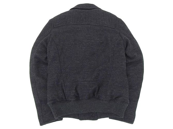 Autre Marque Chaqueta para Hombre TATRAS de Lana Gris Oscuro con Plumón Gris antracita - vista 2