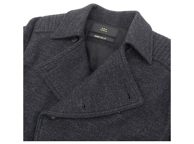 Autre Marque Chaqueta para Hombre TATRAS de Lana Gris Oscuro con Plumón Gris antracita - vista 3