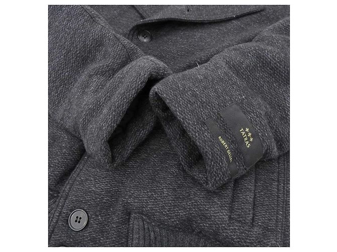 Autre Marque Chaqueta para Hombre TATRAS de Lana Gris Oscuro con Plumón Gris antracita - vista 4
