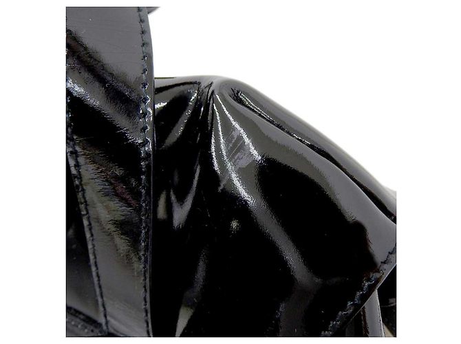 Salvatore Ferragamo Streifen Rucksack Schwarz Weiß - Ansicht 4
