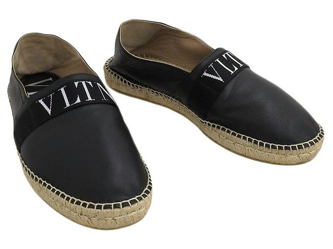 Valentino Garavani Logo Slip-On Schuhe Schwarz - Ansicht 2