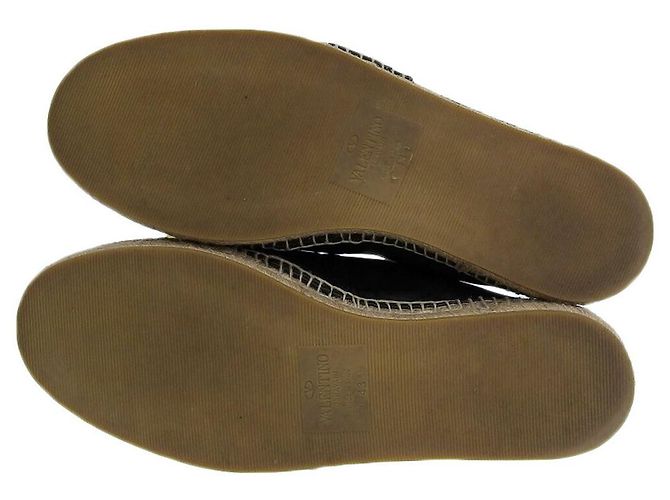 Valentino Garavani Logo Slip-On Schuhe Schwarz - Ansicht 7