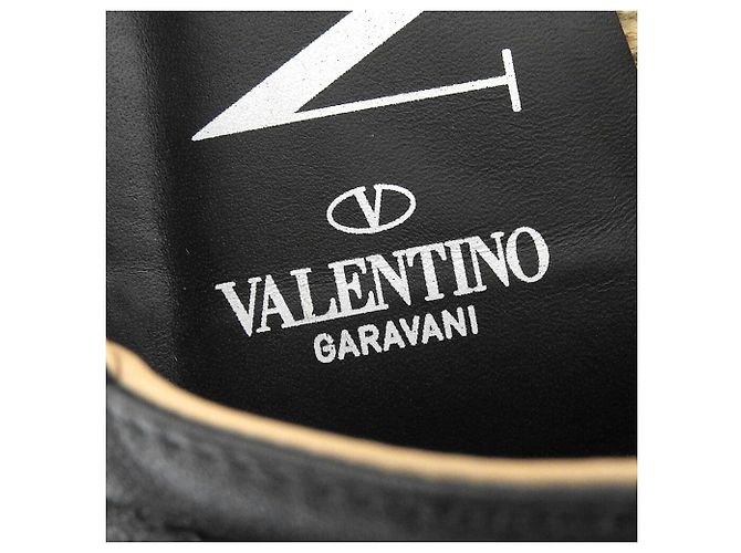 Valentino Garavani Logo Slip-On Schuhe Schwarz - Ansicht 8