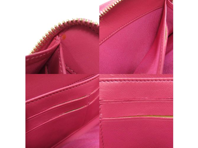 Portafoglio lungo Chanel Matelassé Coco Mark Rosa - vista 7